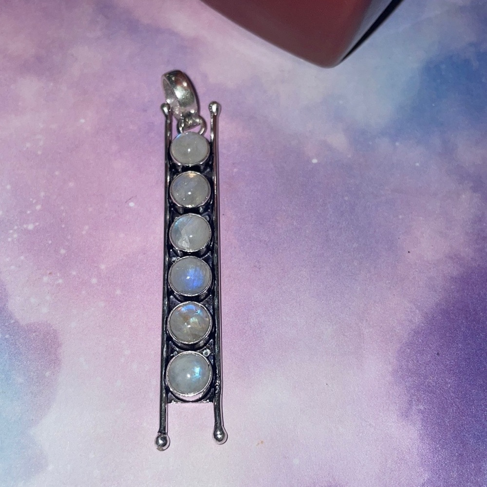 Moonstone Silver Pendant